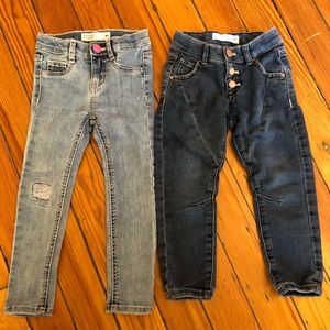 3T girl 2 pairs of jeans from Scandinavian brand